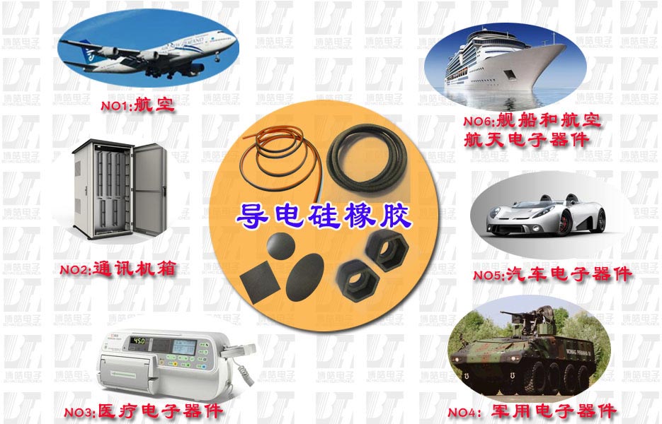 導電硅橡膠可以用在那些方面