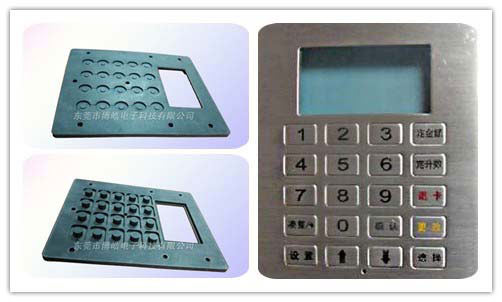 加油機內置硅膠按鍵