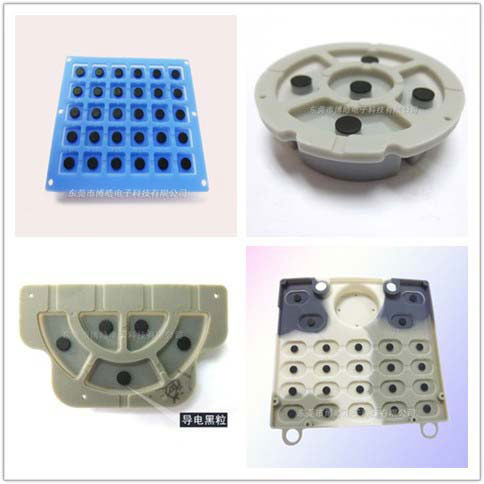 導(dǎo)電黑粒硅膠按鍵