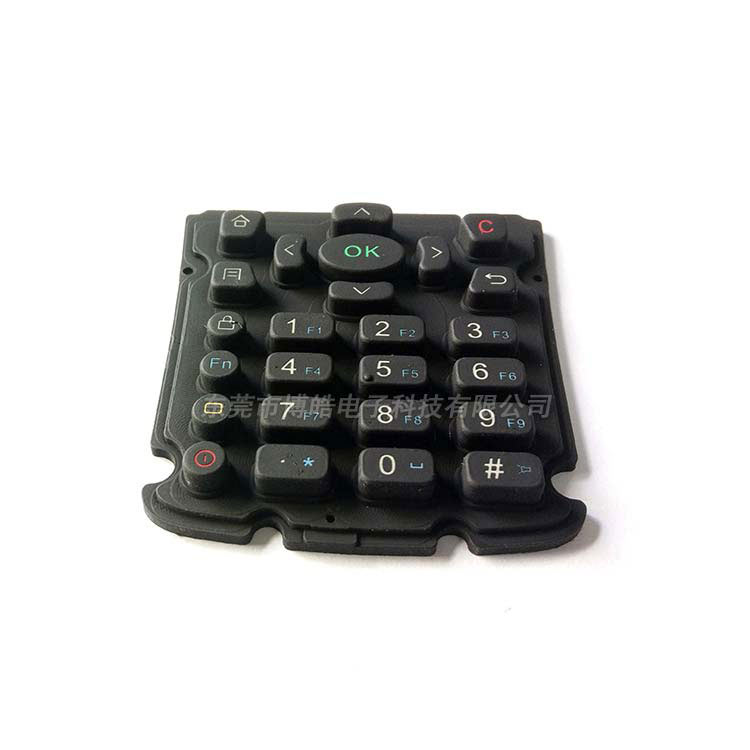 定制數據采集器硅膠按鍵
