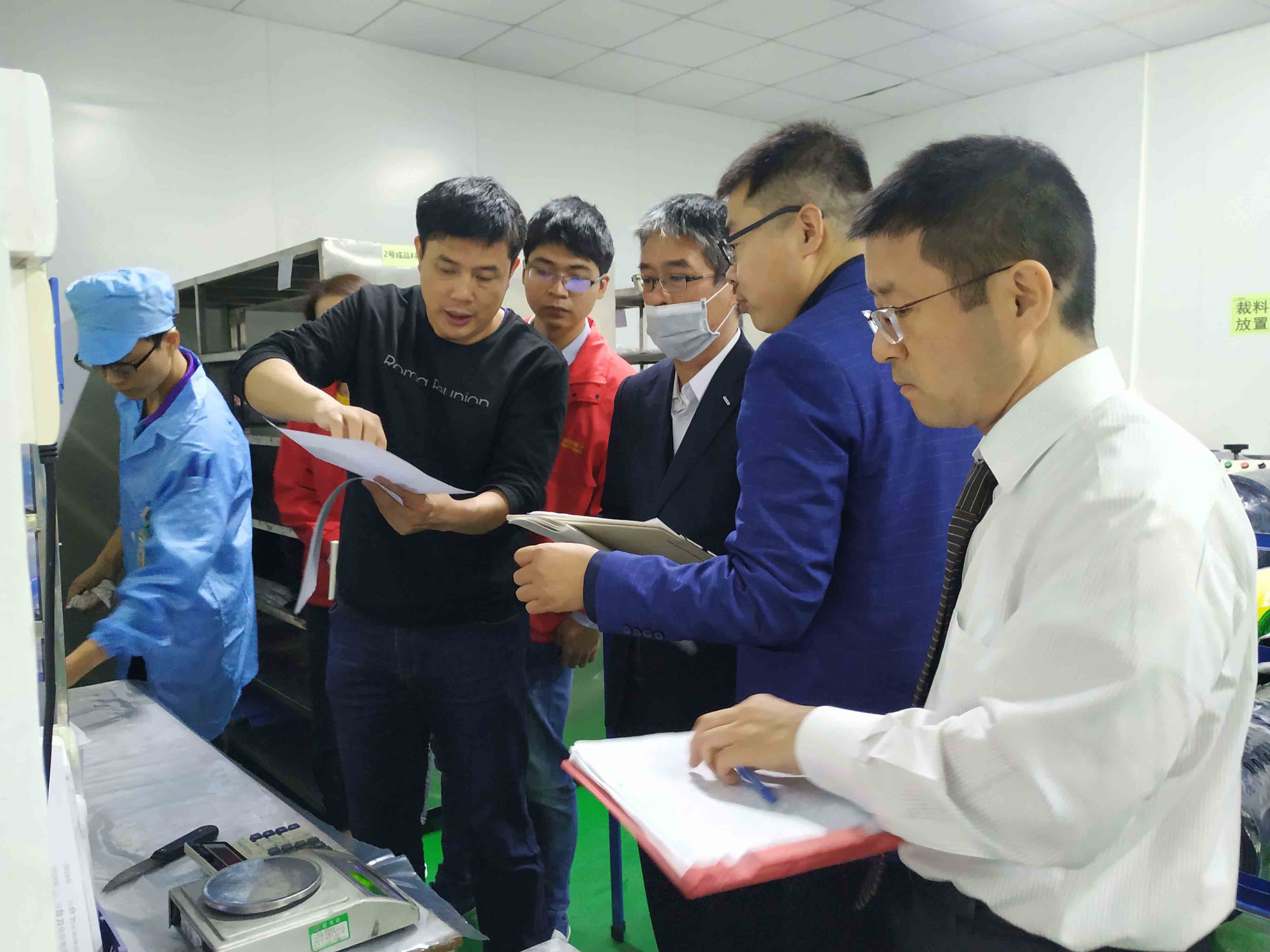 日本客戶(hù)參觀博皓