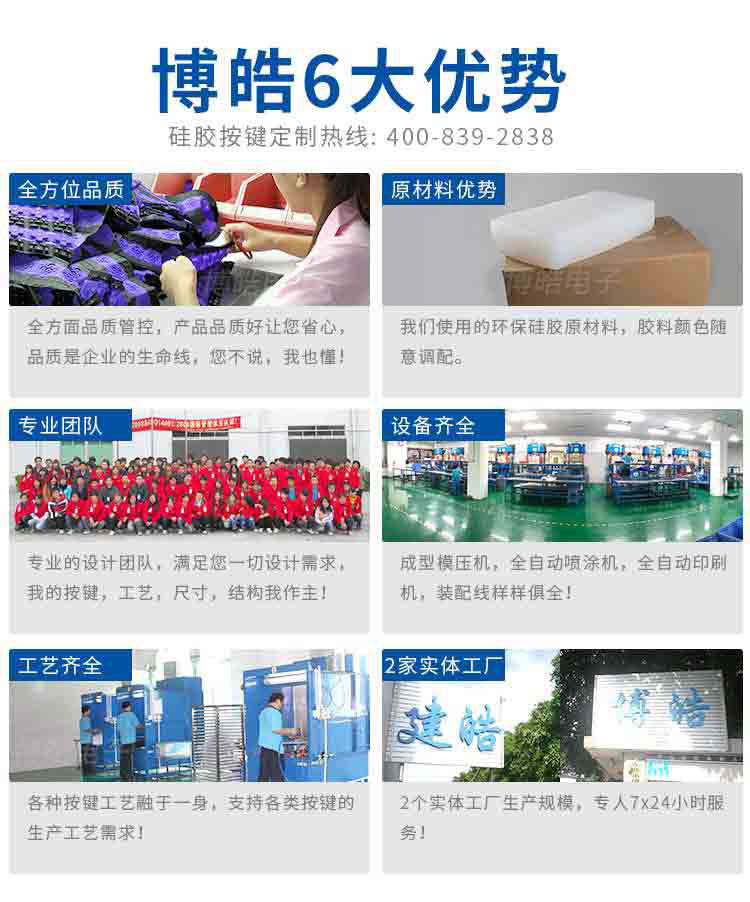 博皓硅膠按鍵供應(yīng)商