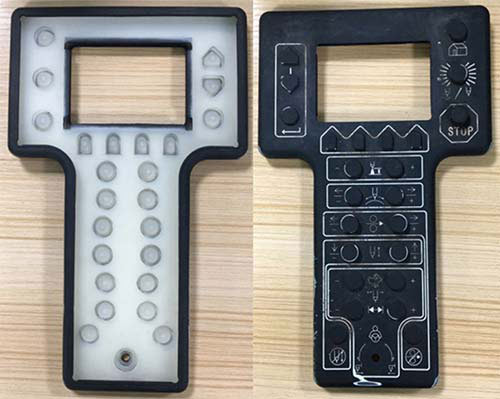 自動焊控制遙控器控制面板按鍵