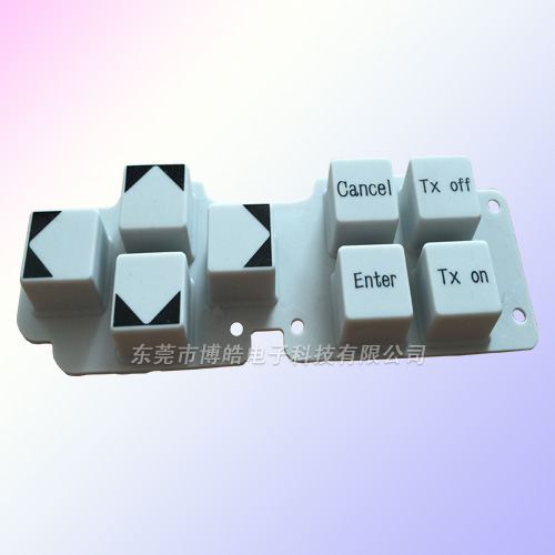 探月三期探測器專業硅膠按鍵