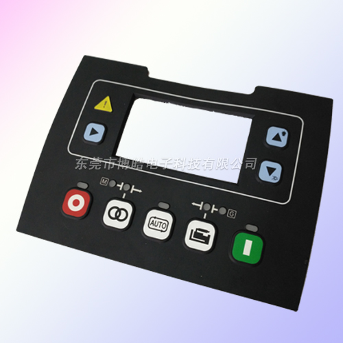 發(fā)電機(jī)控制器硅膠面板