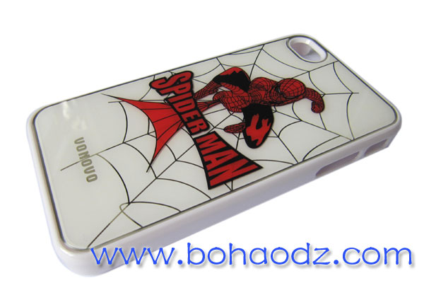 蜘蛛俠IPHONE4手機(jī)殼白色
