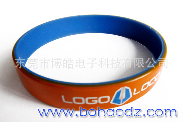 定做硅橡膠制品 新款硅膠手環 東莞硅膠手帶廠家