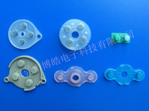 東莞供應游戲機手柄硅膠按鍵 耐磨耐用硅膠內襯鍵