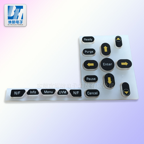 提供智能打印機專用亞克力硅膠按鍵定制生產(chǎn)