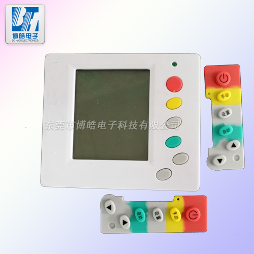 太陽(yáng)能控制器儀器設(shè)備硅膠按鍵來樣來圖定制
