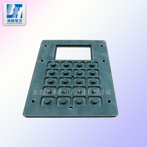 加油機內置硅膠按鍵|阻燃性內襯硅膠按鍵定制