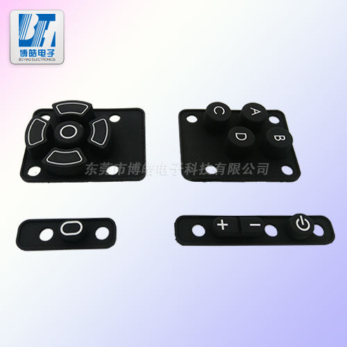 廠家大量供應四合一硅膠按鍵|鐳雕透光硅膠按鍵